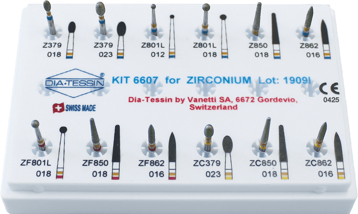 Dia Tessin KIT 6607 · Zirkonyum